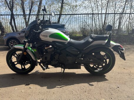 2017 Kawasaki EN650 Vulcan S, белый, 620000 рублей, вид 5