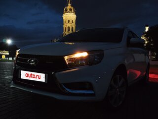 2022 Lada (ВАЗ) Vesta SW I, белый, 1300000 рублей, вид 4