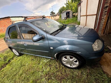 2010 Renault Logan I Рестайлинг, синий, 210000 рублей, вид 4