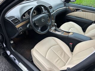 2008 Mercedes-Benz E-Класс 230 III (W211, S211) Рестайлинг, чёрный, 1390000 рублей, вид 5