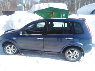 2008 Ford Fusion I Рестайлинг, синий, 650000 рублей, вид 4
