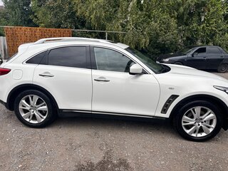 2012 Infiniti FX30d II (S51) Рестайлинг, белый, 1320000 рублей, вид 2