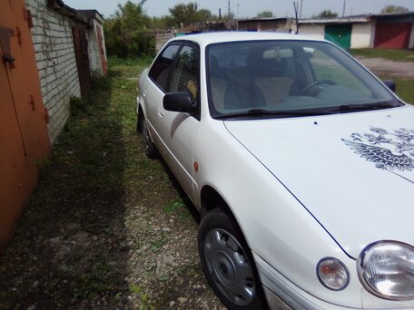 1997 Toyota Corolla VIII (E110), белый, 190000 рублей, вид 1