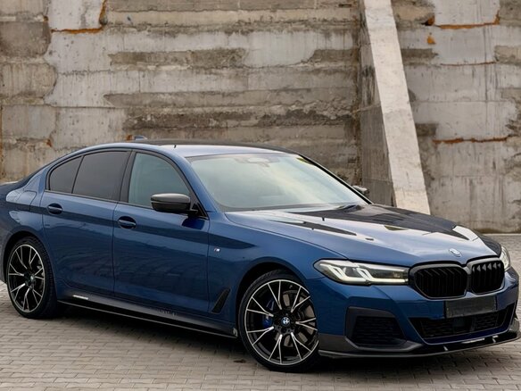 2020 BMW 5 серии 530d xDrive VII (G30/G31/G38) Рестайлинг, синий, 5000000 рублей - вид 15