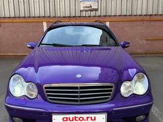 2001 Mercedes-Benz C-Класс AMG 32 AMG II (W203), фиолетовый, 2100000 рублей, вид 3