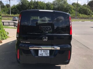 2019 Honda Stepwgn V Рестайлинг, чёрный, 1630000 рублей, вид 2