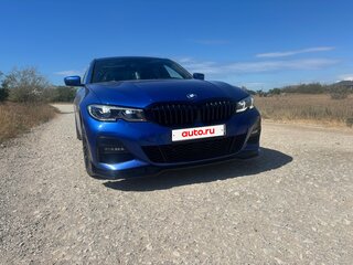 2019 BMW 3 серии 320d VII (G2x), синий, 3600000 рублей, вид 1