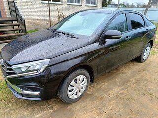 2023 Lada (ВАЗ) Vesta I Рестайлинг (NG), чёрный, 1100000 рублей, вид 4
