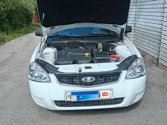 2009 Lada (ВАЗ) Priora I, белый, 350000 рублей - вид 5