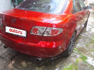 2005 Mazda 6 I (GG) Рестайлинг, красный, 500000 рублей, вид 2