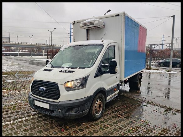 2018 Ford Transit, белый