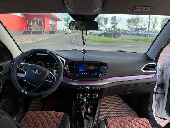 2024 Lada (ВАЗ) Vesta I Рестайлинг (NG), белый, 1559000 рублей - вид 8