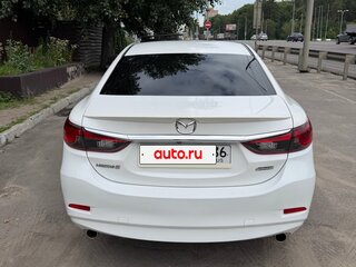 2016 Mazda 6 III (GJ) Рестайлинг, белый, 1890000 рублей, вид 4