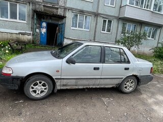 1994 Hyundai Pony X2, серебристый, 130000 рублей, вид 4