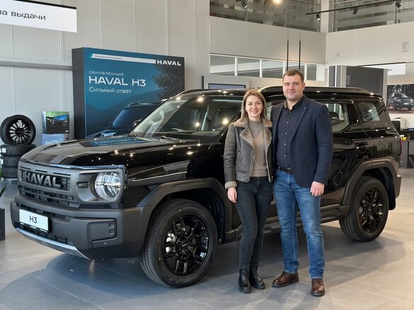 2026 Haval H3 I Рестайлинг, чёрный