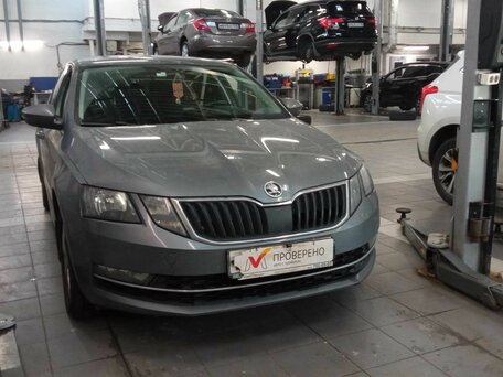 2020 Skoda Octavia III (A7) Рестайлинг, серый, 1900000 рублей, вид 2