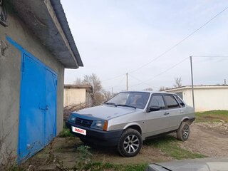 2002 Lada (ВАЗ) 21099, серебристый, 85000 рублей, вид 1