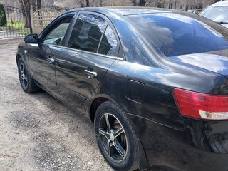 2006 Hyundai Sonata V (NF), чёрный, 570000 рублей, вид 3