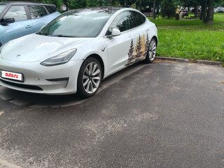 2018 Tesla Model 3 Long Range I, белый, 2500000 рублей, вид 1