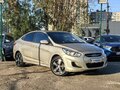 2011 Hyundai Solaris I, бежевый - вид 2