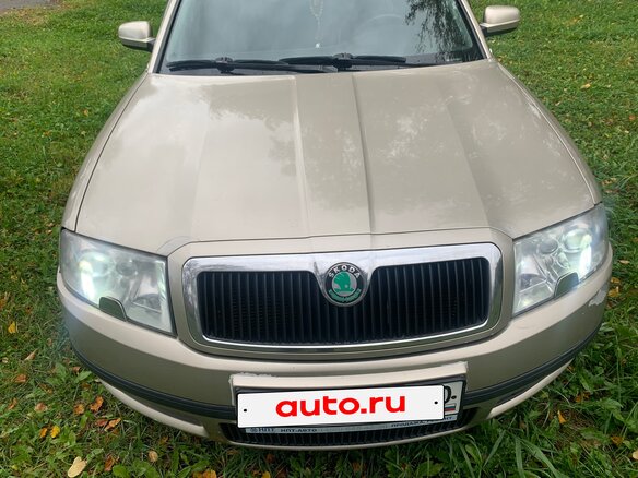 2004 Skoda Superb I, бежевый, 420000 рублей - вид 6