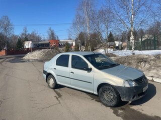 2007 Renault Logan I, серый, 390000 рублей, вид 2
