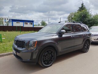 2021 Kia Telluride I, серый, 3970000 рублей, вид 4