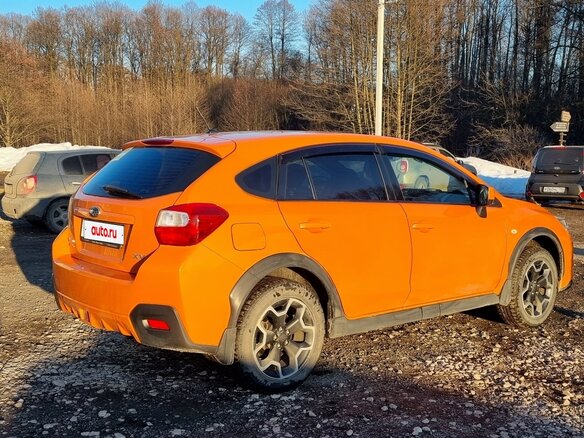 2011 Subaru XV I, оранжевый, 1200000 рублей - вид 10