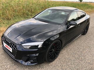 2020 Audi A5 Sportback 45 TFSI II (F5) Рестайлинг, чёрный, 3400000 рублей, вид 1