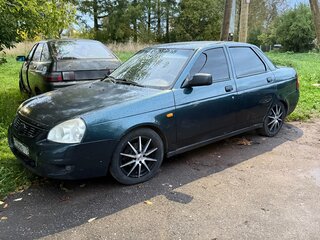 2007 Lada (ВАЗ) Priora I, зелёный, 220000 рублей, вид 4