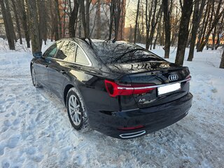 2020 Audi A6 40 TFSI V (C8), чёрный, 3450000 рублей, вид 4