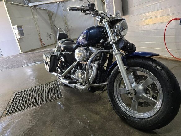 2013 Harley-Davidson Sportster 1200, синий, 700000 рублей - вид 5