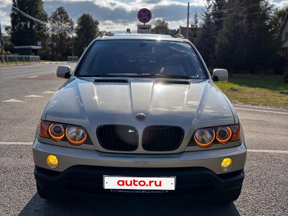 2003 BMW X5 3.0i I (E53), бежевый, 1250000 рублей - вид 4