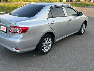 2012 Toyota Corolla X (E140, E150) Рестайлинг, серебристый, 1120000 рублей, вид 3