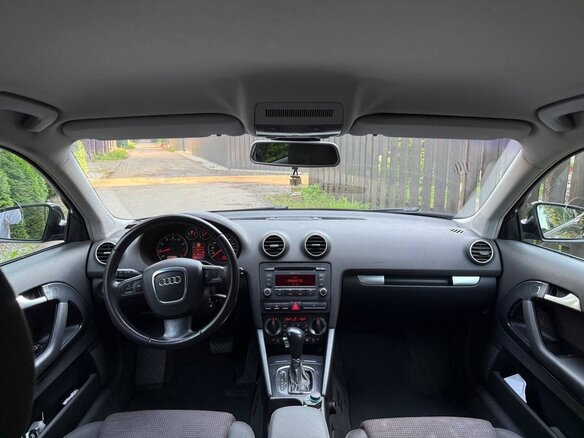 2007 Audi A3 II (8P) Рестайлинг 1, чёрный, 685000 рублей - вид 3