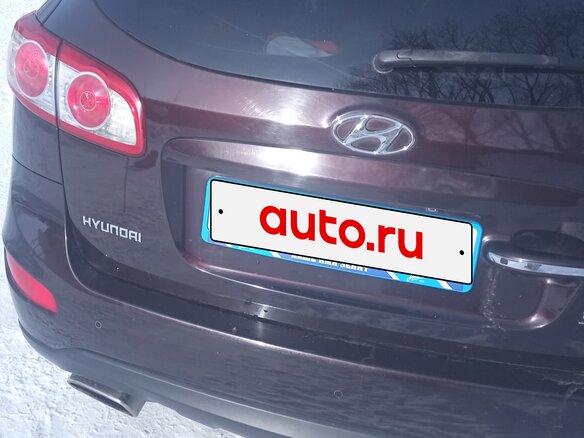 2010 Hyundai Santa Fe II Рестайлинг, пурпурный, 1350000 рублей - вид 13