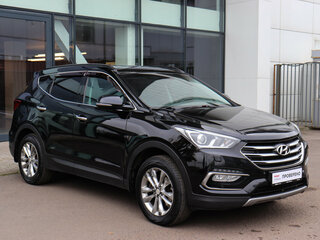 2015 Hyundai Santa Fe III Рестайлинг, чёрный, 1747000 рублей, вид 3