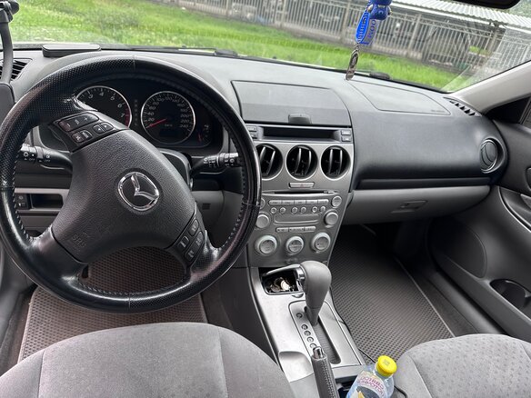 2004 Mazda 6 I (GG), серый, 550000 рублей - вид 3