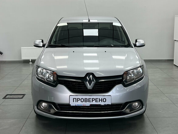 2015 Renault Logan II, серый - вид 1