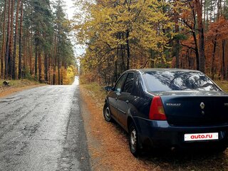 2007 Renault Logan I, серый, 360000 рублей, вид 1