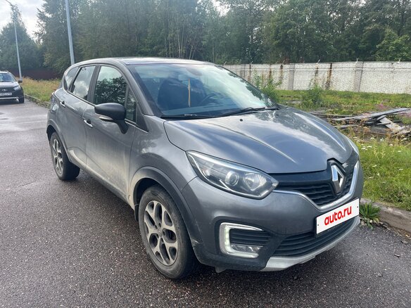 2017 Renault Kaptur I, серый - вид 1