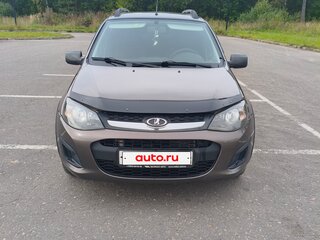 2014 Lada (ВАЗ) Kalina II, коричневый, 485000 рублей, вид 3