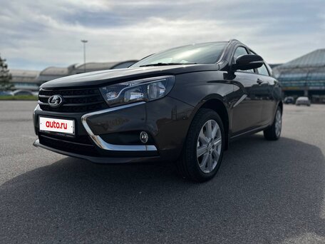 2022 Lada (ВАЗ) Vesta SW I, коричневый, 1990000 рублей, вид 2