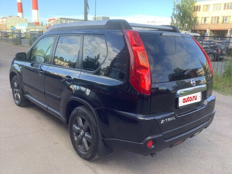 2008 Nissan X-Trail II, чёрный, 885000 рублей, вид 4