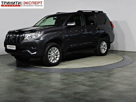2018 Toyota Land Cruiser Prado 150 Series Рестайлинг 2, серый, 4398000 рублей, вид 1