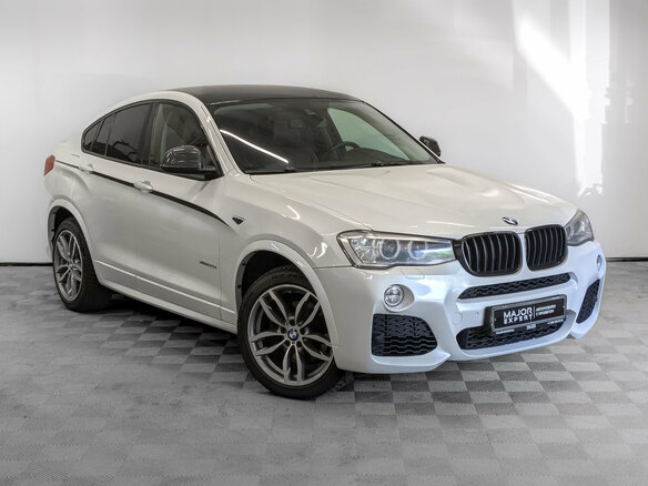 2015 BMW X4 30d I (F26), белый - вид 2
