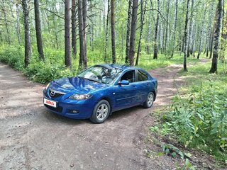 2008 Mazda 3 I (BK) Рестайлинг, синий, 580000 рублей, вид 1