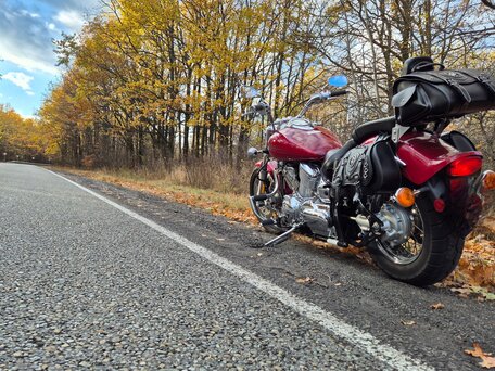1999 Yamaha XVS1100, красный, 555000 рублей, вид 1