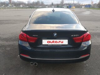 2019 BMW 4 серии 430i xDrive F32/F33/F36 Рестайлинг, синий, 3525000 рублей, вид 3