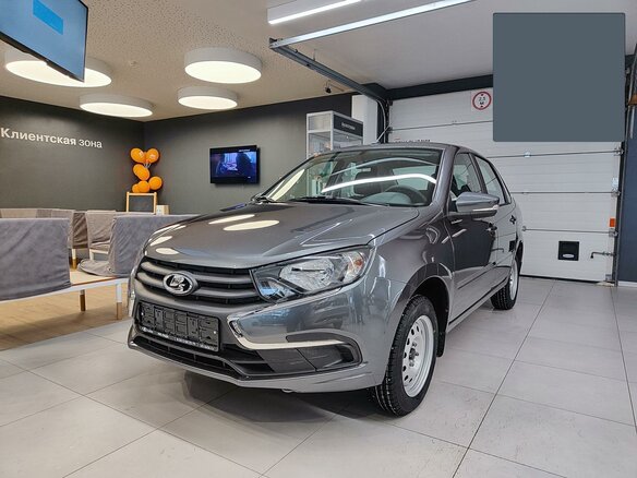 2026 Lada (ВАЗ) Granta I Рестайлинг, серый, 1007000 рублей - вид 2